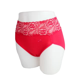 ショーツすっぽりタイプレッド