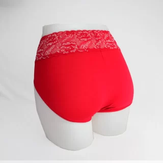 ショーツすっぽりタイプレッド