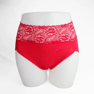 ショーツすっぽりタイプレッド