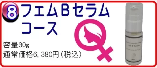 フェムBセラム　コース