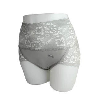 ショーツレースタイプ　シルバーグレー