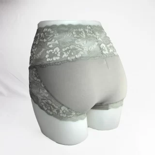 ショーツレースタイプ　シルバーグレー