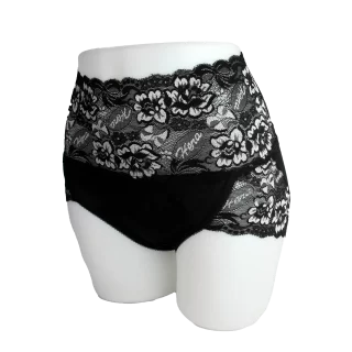 ショーツレースタイプ　ブラック